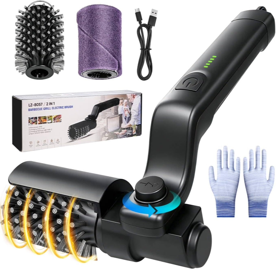 Power Electric Grill Brush - Grill Smarter. Clean Faster.